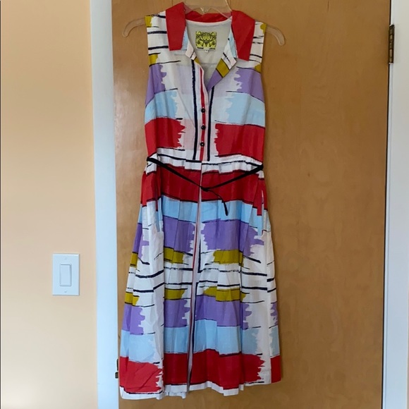 Anthropologie Dresses & Skirts - Anthropologie colorful shirt dress